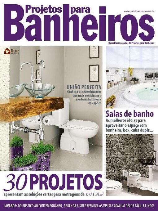 Title details for Projetos para Banheiros by Online Editora - Available